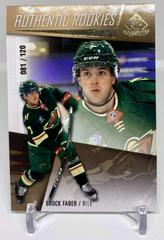 Brock Faber [Gold] #238 Hockey Cards 2023 SP Game Used Prices