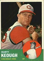 Marty Keough #21 Baseball Cards 1963 Topps Prices