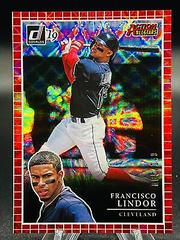 Francisco Lindor [Red] #AA15 Baseball Cards 2019 Panini Donruss Action All Stars Prices