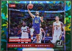 Stephen Curry [Green Ice] Basketball Cards 2021 Panini Donruss Franchise Features Prices