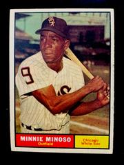 Minnie Minoso #380 Baseball Cards 1961 Topps Prices