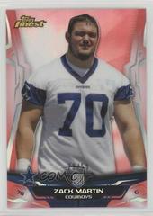 Zack Martin [Red Refractor] Football Cards 2014 Topps Finest Prices