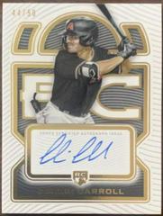 Corbin Carroll Baseball Cards 2023 Topps Definitive Rookie Autographs Collection Prices