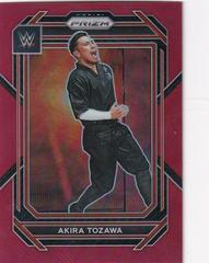 Akira Tozawa [Red] #129 Wrestling Cards 2023 Panini Prizm WWE Prices