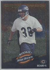 Mike Brown [Career Stat Line] Football Cards 2000 Panini Donruss Prices