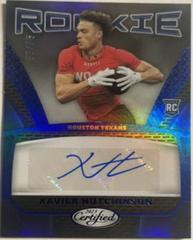 Xavier Hutchinson [Blue] #RS-10 Football Cards 2023 Panini Certified Rookie Signatures Prices