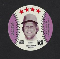 Jerry Reuss Baseball Cards 1977 Chilly Willee Discs Prices