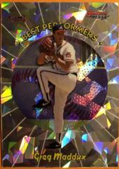 Greg Maddux [Atomic] Baseball Cards 2018 Bowman's Best 1998 Performers Prices