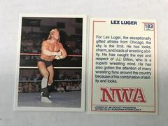 Lex Luger Wrestling Cards 1988 Wonderama NWA Prices