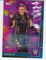 Natalya [Blue Autograph] #21 Wrestling Cards 2018 Topps WWE Women's Division Prices