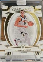 Nikola Jokic [Gold] Basketball Cards 2021 Panini Flawless Prices