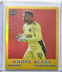 Andre Blake [Gold] Soccer Cards 2022 Topps Chrome MLS 1959 Prices