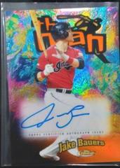 Jake Bauers [Orange Refractor] #FA-JB Baseball Cards 2020 Topps Finest Autographs Prices