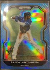 Randy Arozarena [Blue Prizm] Baseball Cards 2021 Panini Prizm Prices