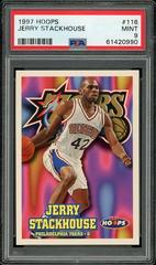 Jerry Stackhouse #116 Basketball Cards 1997 Hoops Prices