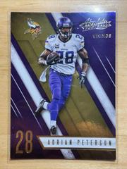 Adrian Peterson #65 Football Cards 2016 Panini Absolute Prices