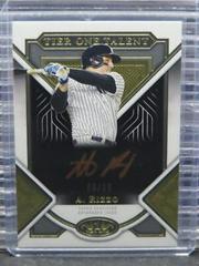 Anthony Rizzo [Bronze Ink] #T1TA-ARI Baseball Cards 2023 Topps Tier One Talent Autographs Prices