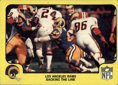Los Angeles Rams [Backing the Line] Football Cards 1978 Fleer Team Action Prices
