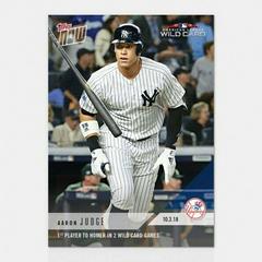 Aaron Judge #835 Baseball Cards 2018 Topps Now Prices