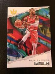 Damian Lillard #8 Basketball Cards 2019 Panini Court Kings Prices