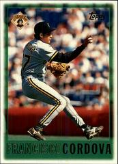 Francisco Cordova #118 Baseball Cards 1997 Topps Prices