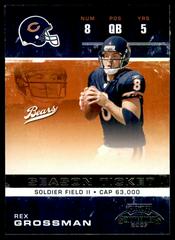 Rex Grossman #17 Football Cards 2007 Playoff Contenders Prices