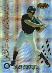 Jose Cruz Jr. [Atomic Refractor] #BC11 Baseball Cards 1997 Bowman's Best Cuts Prices