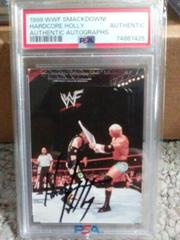 Hardcore Holly Wrestling Cards 1999 WWF SmackDown Autographs Prices