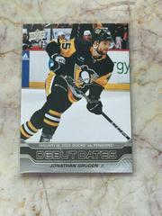 Jonathan Gruden #DD-2 Hockey Cards 2023 Upper Deck Debut Dates Prices