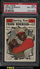 Frank Robinson [All Star] Baseball Cards 1961 Topps Prices