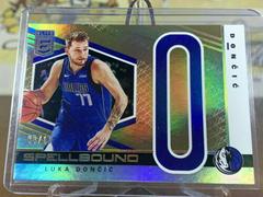 Luka Doncic [Gold] Basketball Cards 2019 Panini Donruss Elite Spellbound Prices