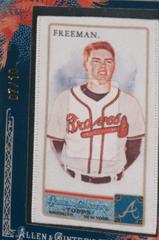 Freddie Freeman [Mini Silk] Baseball Cards 2011 Topps Allen & Ginter Prices