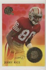 Jerry Rice [Jumbo] #5 Football Cards 1994 Ultra Achievement Prices