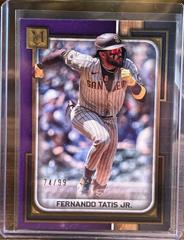 Fernando Tatis Jr. [Amethyst] #18 Baseball Cards 2023 Topps Museum Collection Prices