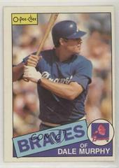 Dale Murphy #320 Baseball Cards 1985 O Pee Chee Prices