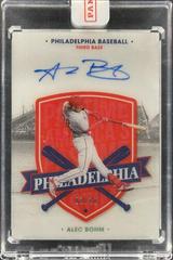 Alec Bohm [Holo Silver] Baseball Cards 2021 Panini Chronicles America's Pastime Autographs Prices