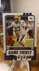 Aaron Donald [Conference Ticket] #80 Football Cards 2021 Panini Contenders Draft Picks Prices