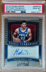 Matisse Thybulle #RPMTB Basketball Cards 2019 Panini Prizm Rookie Penmanship Prices