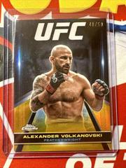 Alexander Volkanovski [Gold Refractor] #SUG-5 Ufc Cards 2024 Topps Chrome UFC Supergiant Prices