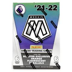 Blaster Box Soccer Cards 2021 Panini Mosaic Premier League Prices