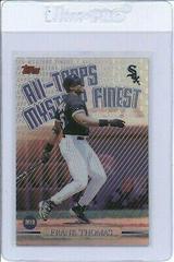 Frank Thomas [Refractor] #M19 Baseball Cards 1999 Topps All Mystery Finest Prices