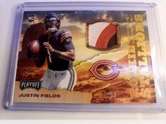 Justin Fields [Prime] #4 Football Cards 2021 Panini Playoff Rookie Stallions Prices