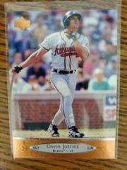 David Justice #4 Baseball Cards 1996 Upper Deck Prices