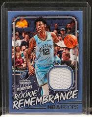 Ja Morant #RR-JMM Basketball Cards 2022 Panini Hoops Rookie Remembrance Prices