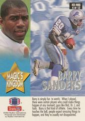 Barry Sanders, Thurman Thomas #4 Football Cards 1993 Skybox Impact Kelly Magic Prices