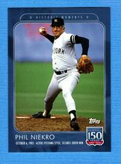 Phil Niekro Baseball Cards 2019 Topps 150 Years of Baseball Prices