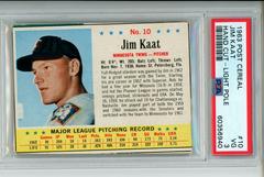 Jim Kaat [Hand Cut Light Pole] Baseball Cards 1963 Post Cereal Prices
