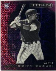 Seiya Suzuki [Purple Mojo] #4 Baseball Cards 2022 Panini Chronicles Titan Prices