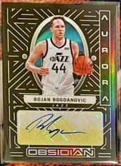 Bojan Bogdanovic [Yellow] #AUR-BOJ Basketball Cards 2021 Panini Obsidian Aurora Autographs Prices