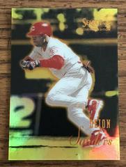 Deion Sanders [Mirror Gold] #8 Baseball Cards 1995 Select Certified Prices